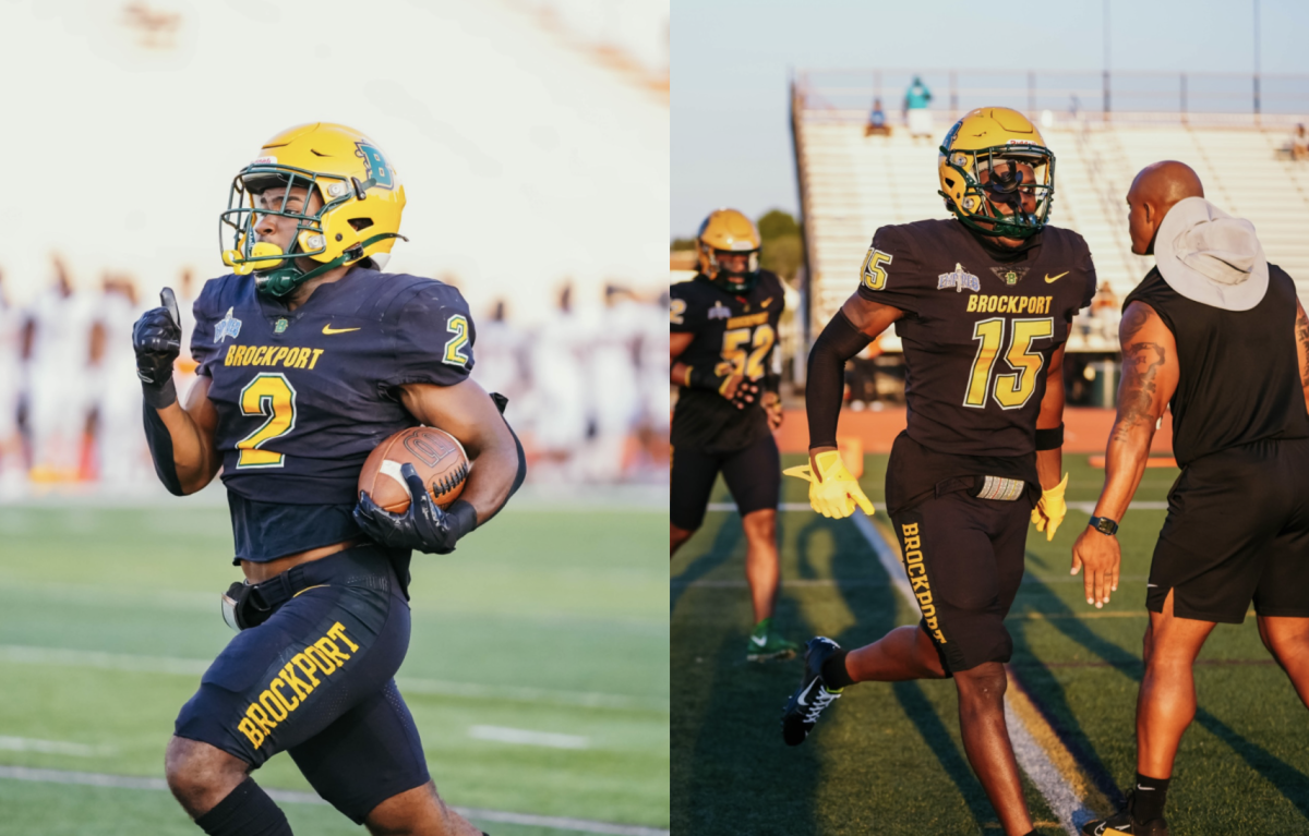 Simmons, left, and Manneh, right earned Empire 8 individual honors in back-to-back weeks 